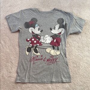 Like New! Disney Mickey & Minnie T-Shirt - Small